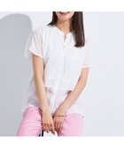 【インディヴィ/INDIVI】の新色登場!【洗える/エアリー】ティアードブラウス ホワイト|ID: prp329100004536767 ipo3291000000032497158