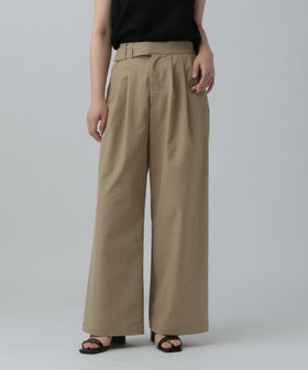 【レプシィム ローリーズファーム/LEPSIM LOWRYS FARM】のデザインベルトパンツ 人気、トレンドファッション・服の通販 founy(ファニー) ファッション Fashion レディースファッション WOMEN パンツ Pants ベルト Belts おすすめ Recommend サンダル Sandals シンプル Simple ワイド Wide |ID:prp329100004536776