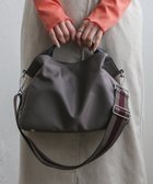 【ヴィータフェリーチェ/VitaFelice】の本革ハンドル2wayトートバッグ 人気、トレンドファッション・服の通販 founy(ファニー) ファッション Fashion レディースファッション WOMEN バッグ Bag キャンバス Canvas ショルダー Shoulder フォルム Form thumbnail ナイロンチャコール|ID: prp329100004536793 ipo3291000000032236526