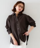 【アンタイトル/UNTITLED】の【セットアップ可能/手洗い可】リネン混 ベーシックシャツ 人気、トレンドファッション・服の通販 founy(ファニー) ファッション Fashion レディースファッション WOMEN トップス・カットソー Tops/Tshirt シャツ/ブラウス Shirts/Blouses おすすめ Recommend インナー Inner シアー Sheer セットアップ Set Up トレンド Trend ベーシック Basic ポケット Pocket ミックス Mix リネン Linen 夏 Summer 羽織 Haori thumbnail ブラウン|ID: prp329100004536796 ipo3291000000032059108