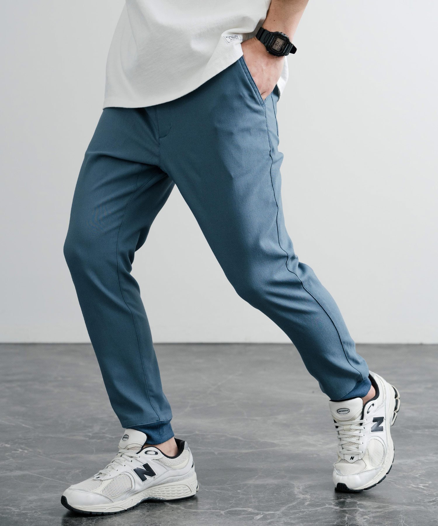 【ロッキーモンロー/Rocky Monroe】の接触冷感 多機能ストレッチスリムジョガーイージーパンツ インテリア・キッズ・メンズ・レディースファッション・服の通販 founy(ファニー) 　ファッション　Fashion　レディースファッション　WOMEN　パンツ　Pants　アウトドア　Outdoor　ストレッチ　Stretch　スポーツ　Sports　スリム　Slim　テーパード　Tapered　ドローコード　Draw Cord　ブロック　Block　リラックス　Relax　再入荷　Restock/Back In Stock/Re Arrival　ブルーグレー|ID: prp329100004536801 ipo3291000000032059135