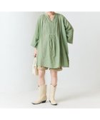 【フリークスストア/FREAK'S STORE】のインド レース ピンタック ロングスリーブ ブラウス【限定展開】 25SS 人気、トレンドファッション・服の通販 founy(ファニー) ファッション Fashion レディースファッション WOMEN トップス・カットソー Tops/Tshirt シャツ/ブラウス Shirts/Blouses 2025年 2025 2025春夏・S/S Ss,Spring/Summer,2025 インド India スキッパー Skipper スリーブ Sleeve フェミニン Feminine レース Race ロング Long エレガント 上品 Elegant 夏 Summer S/S・春夏 Ss・Spring/Summer thumbnail グリーン|ID: prp329100004536817 ipo3291000000032248570