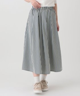 【アフタヌーンティー リビング/Afternoon Tea LIVING】のチェックタックスカート 人気、トレンドファッション・服の通販 founy(ファニー) ファッション Fashion レディースファッション WOMEN スカート Skirt ギンガム Gingham シンプル Simple チェック Check ポケット Pocket |ID:prp329100004536819