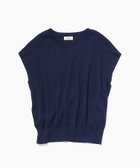 【ロペ/ROPE'】の【スキンニット】シルク100%フレンチスリーブトップス/洗える 人気、トレンドファッション・服の通販 founy(ファニー) ファッション Fashion レディースファッション WOMEN トップス・カットソー Tops/Tshirt ニット Knit Tops 洗える Washable コンパクト Compact シルク Silk スリーブ Sleeve ツイスト Twist ドレープ Drape なめらか Smooth フレンチ French プリント Print ボトム Bottom ポケット Pocket レース Race 冬 Winter おすすめ Recommend 夏 Summer エレガント 上品 Elegant thumbnail ネイビー(40)|ID: prp329100004536828 ipo3291000000032059290