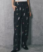 【スマイルオーキッド/SMILE ORCHID】の花柄パンツ 人気、トレンドファッション・服の通販 founy(ファニー) ファッション Fashion レディースファッション WOMEN パンツ Pants シンプル Simple ストレート Straight ビスチェ Bustier フェミニン Feminine リラックス Relax ワイド Wide エレガント 上品 Elegant thumbnail ブラック|ID: prp329100004536860 ipo3291000000032059480