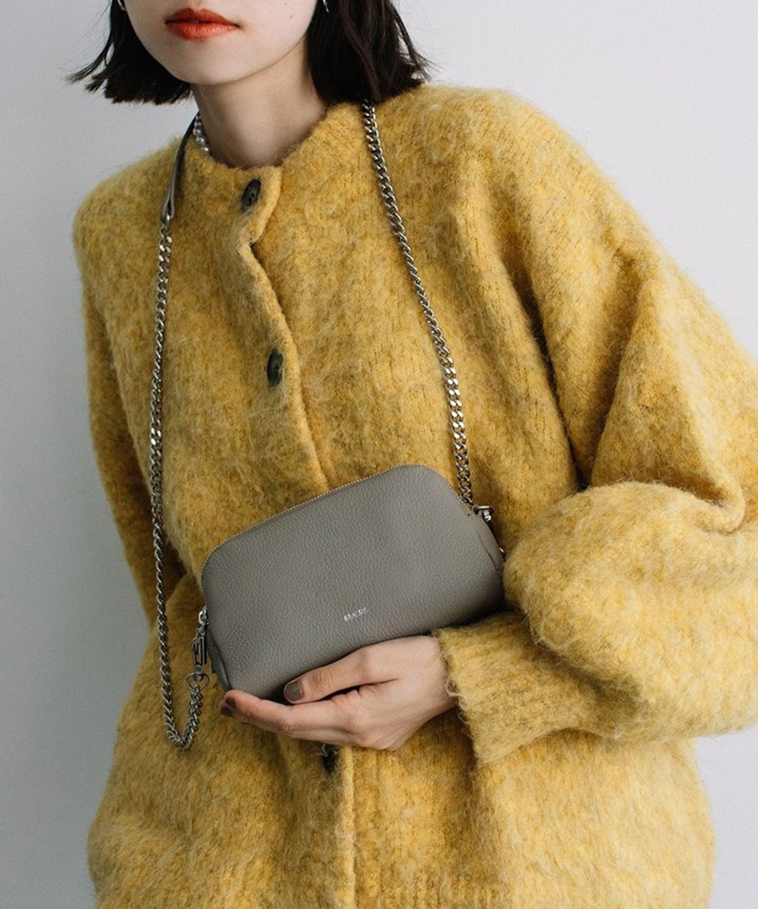 【その他のブランド/Other】のBEAURE/トリプルファスナー ミニポシェットショルダーバッグ B-24310 インテリア・キッズ・メンズ・レディースファッション・服の通販 founy(ファニー) 　ファッション　Fashion　レディースファッション　WOMEN　アクセサリー　Accessories　オケージョン　Occasion　カーゴパンツ　Cargo Pants　クラシカル　Classical　クラッチ　Clutch　コンパクト　Compact　ショルダー　Shoulder　シンプル　Simple　ジャケット　Jacket　スウェット　Sweat　スラックス　Slacks　セットアップ　Set Up　チェーン　Chain　トリプル　Triple　トレンド　Trend　ポケット　Pocket　ポシェット　Pochette　リラックス　Relax　再入荷　Restock/Back In Stock/Re Arrival　おすすめ　Recommend　エレガント 上品　Elegant　GRY|ID: prp329100004536866 ipo3291000000032155984