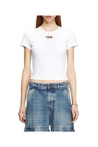 【ディーゼル/DIESEL】のウィメンズ Tシャツ T-UNCUTIE-LONG-OD-Q1 人気、トレンドファッション・服の通販 founy(ファニー) ファッション Fashion レディースファッション WOMEN トップス・カットソー Tops/Tshirt シャツ/ブラウス Shirts/Blouses ロング / Tシャツ T-Shirts インナー Inner オーバル Oval シンプル Simple ジャージー Jersey スリム Slim フィット Fit thumbnail ホワイト|ID: prp329100004536868 ipo3291000000032059520