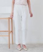 【インデックス/INDEX】の《6色展開/XS-LLサイズ》コンパクトストレッチテーパードパンツ【洗濯機洗い可/吸水速乾/透け防止/イージーアイロン】 人気、トレンドファッション・服の通販 founy(ファニー) ファッション Fashion レディースファッション Fashion for Women パンツ Pants & Trousers ギンガム Gingham, Gingham Fabric コンパクト Compact, Small Size 吸水 Absorbent, Quick-Dry サテン Satin, Glossy Fabric シンプル Simple, Minimal ストレッチ Stretch, Stretchy Fabric センター Center, Center Line チェック Check, Plaid, Tartan フィット Fit, Slim Fit ポケット Pocket, Pocket Detail 無地 Plain, Solid Color thumbnail オフホワイト|ID: prp329100004536869 ipo3291000000032756226