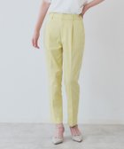 【インデックス/INDEX】の《6色展開/XS-LLサイズ》コンパクトストレッチテーパードパンツ【洗濯機洗い可/吸水速乾/透け防止/イージーアイロン】 人気、トレンドファッション・服の通販 founy(ファニー) ファッション Fashion レディースファッション Fashion for Women パンツ Pants & Trousers ギンガム Gingham, Gingham Fabric コンパクト Compact, Small Size 吸水 Absorbent, Quick-Dry サテン Satin, Glossy Fabric シンプル Simple, Minimal ストレッチ Stretch, Stretchy Fabric センター Center, Center Line チェック Check, Plaid, Tartan フィット Fit, Slim Fit ポケット Pocket, Pocket Detail 無地 Plain, Solid Color thumbnail ライトイエロー|ID: prp329100004536869 ipo3291000000032756227
