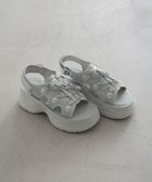 【ローリーズファーム/LOWRYS FARM】のカンドウフィットスポサン 人気、トレンドファッション・服の通販 founy(ファニー) ファッション Fashion レディースファッション Fashion for Women ドローコード Drawcord, Drawstring Cord 厚底 Platform Shoes 軽量 Lightweight, Ultra Light thumbnail シルバー|ID: prp329100004536876 ipo3291000000032678820