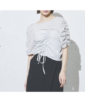【コンバーストウキョウ/CONVERSE TOKYO】の【HL】2WAY SHIRRING SHEER BLOUSE 人気、トレンドファッション・服の通販 founy(ファニー) ファッション Fashion レディースファッション Fashion for Women ギャザー Gathered, Ruffled コンパクト Compact, Small Size シャーリング Shirring, Ruched シンプル Simple, Minimal ボトム Bottoms, Lower Wear リボン Ribbon, Bow ワイド Wide, Wide Fit |ID:prp329100004536880