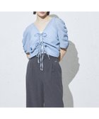 【コンバーストウキョウ/CONVERSE TOKYO】の【HL】2WAY SHIRRING SHEER BLOUSE 人気、トレンドファッション・服の通販 founy(ファニー) ファッション Fashion レディースファッション Fashion for Women ギャザー Gathered, Ruffled コンパクト Compact, Small Size シャーリング Shirring, Ruched シンプル Simple, Minimal ボトム Bottoms, Lower Wear リボン Ribbon, Bow ワイド Wide, Wide Fit thumbnail サックスブルー|ID: prp329100004536880 ipo3291000000032738929