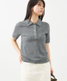 【マイカ ディール/MICA & DEAL】のシアーニットポロシャツ GRAY|ID: prp329100004536885 ipo3291000000032673060