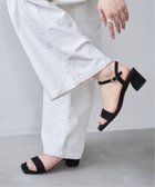 【ル タロン/Le Talon】の《追加》5cmフトヒールストラップサンダル 人気、トレンドファッション・服の通販 founy(ファニー) ファッション Fashion レディースファッション WOMEN クッション Cushion シンプル Simple ストラップサンダル Strap Sandals 夏 Summer thumbnail ブラック|ID: prp329100004536901 ipo3291000000032214548