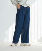 【コーエン/COEN】のリネンデニムイージーワイドパンツ NAVY|ID: prp329100004536913 ipo3291000000032651508