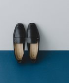 【ロデスコ/RODE SKO / URBAN RESEARCH】の『MADE IN JAPAN』スクエアトゥプチメタルローファー BLACK|ID: prp329100004536924 ipo3291000000033548051