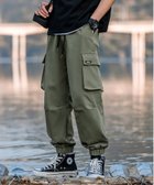 【アイモハ/aimoha】のHOOK/【HOOK】アメカジサイドビッグポケット裾絞りカーゴパンツ 人気、トレンドファッション・服の通販 founy(ファニー) ファッション Fashion レディースファッション WOMEN パンツ Pants おすすめ Recommend カーゴパンツ Cargo Pants ジャケット Jacket トレーナー Trainer ハーフ Half パーカー Hoodie ビッグ Big ポケット Pocket ミリタリー Military メンズ Mens ワイド Wide thumbnail カーキ|ID: prp329100004536937 ipo3291000000032059952