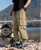 【アイモハ/aimoha】のHOOK/【HOOK】アメカジサイドビッグポケット裾絞りカーゴパンツ 人気、トレンドファッション・服の通販 founy(ファニー) ファッション Fashion レディースファッション WOMEN パンツ Pants おすすめ Recommend カーゴパンツ Cargo Pants ジャケット Jacket トレーナー Trainer ハーフ Half パーカー Hoodie ビッグ Big ポケット Pocket ミリタリー Military メンズ Mens ワイド Wide thumbnail ダークベージュ|ID: prp329100004536937 ipo3291000000032059954
