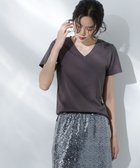 【ナノ ユニバース/nano universe】のAnti Soaked 汗染み防止VネックTシャツ チャコール3|ID: prp329100004536941 ipo3291000000032059971