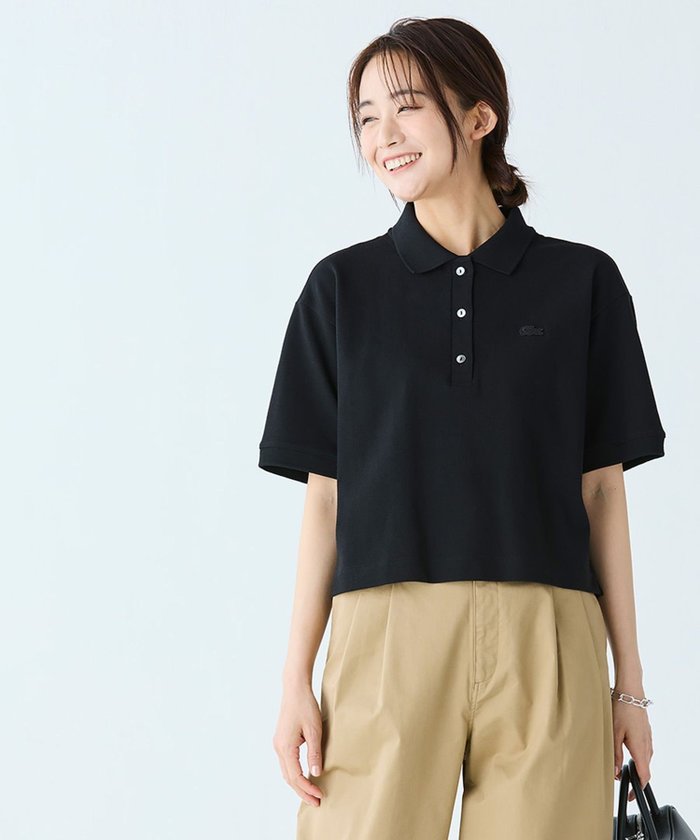 【ラコステ/LACOSTE】のヘビーウェイト鹿の子 ワイド クロップド丈 半袖ポロシャツ インテリア・キッズ・メンズ・レディースファッション・服の通販 founy(ファニー) https://founy.com/ ファッション Fashion レディースファッション Ladies' Fashion Online トップス・カットソー Tops/Tshirt シャツ/ブラウス Shirts/Blouses ポロシャツ Polo Shirts エレガント 上品 Elegant クラシック Classic クロップド Cropped ショート Short シンプル Simple トレンド Trend フェミニン Feminine ポロシャツ Polo Shirt モダン Modern リラックス Relax ワイド Wide ワンポイント One Point 半袖 Short Sleeve 鹿の子 Pique |ID: prp329100004536944 ipo3291000000032661683