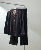 【ウンナナクール/une nana cool】の【綿100%】やわらかバズインレーパジャマ MADE WITH LIBERTY FABRIC 人気、トレンドファッション・服の通販 founy(ファニー) ファッション Fashion レディースファッション WOMEN パイピング Piping パジャマ Pajamas プリント Print リラックス Relax おすすめ Recommend thumbnail ブラック|ID: prp329100004536979 ipo3291000000032060176