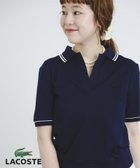 【ビーミングライフストアバイビームス/B:MING LIFE STORE by BEAMS】のLACOSTE / Vネック ポロシャツ(M~L) 25SS 春 母の日 おでかけ 人気、トレンドファッション・服の通販 founy(ファニー) ファッション Fashion レディースファッション WOMEN トップス・カットソー Tops/Tshirt シャツ/ブラウス Shirts/Blouses ポロシャツ Polo Shirts Vネック V-Neck 2025年 2025 2025春夏・S/S Ss,Spring/Summer,2025 シンプル Simple ストレッチ Stretch スラックス Slacks デニム Denim ポロシャツ Polo Shirt リブニット Rib Knit 春 Spring 鹿の子 Pique thumbnail NAVY_BLUE|ID: prp329100004536988 ipo3291000000032060301