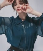 【ハレ/HARE】のシアープリーツシャツ 人気、トレンドファッション・服の通販 founy(ファニー) ファッション Fashion レディースファッション Ladies' Fashion Online トップス・カットソー Tops/Tshirt シャツ/ブラウス Shirts/Blouses おすすめ Recommend インナー Inner シフォン Chiffon ダブル Double プリーツ Pleats ヨーク Yoke 人気 Popularity 夏 Summer 定番 Standard 羽織 Haori thumbnail ブルー87|ID: prp329100004536993 ipo3291000000032598100