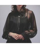 【ハレ/HARE】のシアープリーツシャツ 人気、トレンドファッション・服の通販 founy(ファニー) ファッション Fashion レディースファッション Ladies' Fashion Online トップス・カットソー Tops/Tshirt シャツ/ブラウス Shirts/Blouses おすすめ Recommend インナー Inner シフォン Chiffon ダブル Double プリーツ Pleats ヨーク Yoke 人気 Popularity 夏 Summer 定番 Standard 羽織 Haori thumbnail ブラック09|ID: prp329100004536993 ipo3291000000032598104