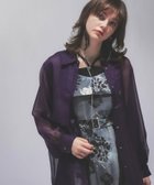 【ハレ/HARE】のシアープリーツシャツ 人気、トレンドファッション・服の通販 founy(ファニー) ファッション Fashion レディースファッション Ladies' Fashion Online トップス・カットソー Tops/Tshirt シャツ/ブラウス Shirts/Blouses おすすめ Recommend インナー Inner シフォン Chiffon ダブル Double プリーツ Pleats ヨーク Yoke 人気 Popularity 夏 Summer 定番 Standard 羽織 Haori thumbnail パープル96|ID: prp329100004536993 ipo3291000000032598108