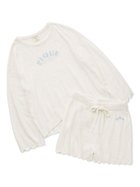 【ジェラート ピケ/gelato pique】のスムーズィーネッププルオーバー ショートパンツセット OWHT[002]|ID: prp329100004537001 ipo3291000000032237501