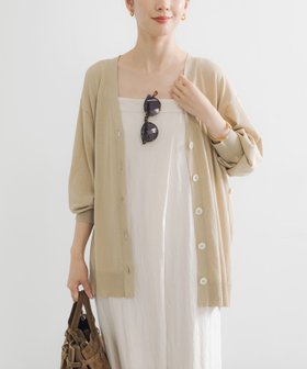 【アーバンリサーチ/URBAN RESEARCH】のUVカット加工カーディガン 人気、トレンドファッション・服の通販 founy(ファニー) ファッション Fashion レディースファッション Fashion for Women トップス・カットソー Cut & Sew Tops カーディガン・羽織り Layered Style Cardigans 2025年 2025 2025春夏・S/S Spring/Summer 2025 SS25 おすすめ Recommended / Our Picks カシュクール Wrap Design カーディガン Cardigan, Knitwear ガウン Gown, Robe キャミソール Camisole, Spaghetti Strap Top タンク Tank Top, Sleeveless Top 夏 Summer S/S・春夏 SS, Spring/Summer, Warm Season |ID:prp329100004537009