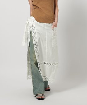 【ビューティ&ユース ユナイテッドアローズ/BEAUTY&YOUTH / UNITED ARROWS】のバテンレース ラップスカート 人気、トレンドファッション・服の通販 founy(ファニー) ファッション Fashion レディースファッション WOMEN スカート Skirt 今季 This Season スカーフ Scarf スラックス Slacks デニム Denim 定番 Standard ハーフ Half フェミニン Feminine ブロード Broad ボトム Bottom 無地 Plain Color ラップ Wrap レース Race おすすめ Recommend 夏 Summer |ID:prp329100004537045