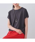 【インディヴィ/INDIVI】の新色登場!【洗える/清涼感】レーヨンストレッチ フレンチスリーブニット 人気、トレンドファッション・服の通販 founy(ファニー) ファッション Fashion レディースファッション Fashion for Women トップス・カットソー Cut & Sew Tops ニット Knit Tops & Sweaters 洗える Machine Washable ストレッチ Stretch, Stretchy Fabric 定番 Standard, Basic Item 人気 Popular, Best Seller バランス Balance, Style Balance ボトム Bottoms, Lower Wear ボーダー Border, Stripe 無地 Plain, Solid Color ロング Long, Long-Length 夏 Summer thumbnail チャコールグレー|ID: prp329100004537046 ipo3291000000033606499