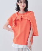 【インディヴィ/INDIVI】の新色登場!【洗える/清涼感】レーヨンストレッチ フレンチスリーブニット 人気、トレンドファッション・服の通販 founy(ファニー) ファッション Fashion レディースファッション Fashion for Women トップス・カットソー Cut & Sew Tops ニット Knit Tops & Sweaters 洗える Machine Washable ストレッチ Stretch, Stretchy Fabric 定番 Standard, Basic Item 人気 Popular, Best Seller バランス Balance, Style Balance ボトム Bottoms, Lower Wear ボーダー Border, Stripe 無地 Plain, Solid Color ロング Long, Long-Length 夏 Summer thumbnail オレンジ|ID: prp329100004537046 ipo3291000000033606506