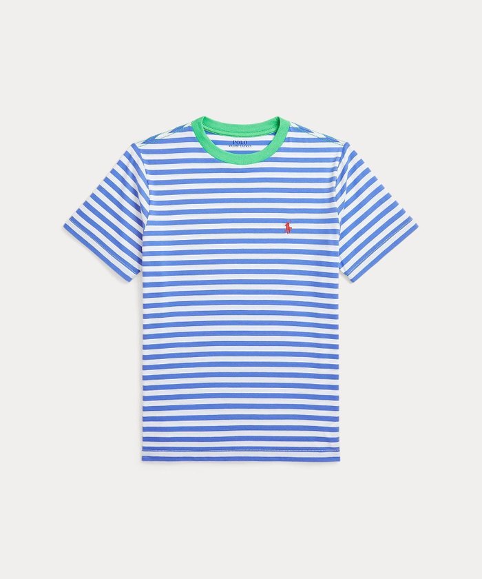 【ラルフローレン/RALPH LAUREN / KIDS】の(ボーイズ 8才~20才)ストライプド コットン ジャージー Tシャツ インテリア・キッズ・メンズ・レディースファッション・服の通販 founy(ファニー) https://founy.com/ ファッション Fashion キッズファッション Fashion for Kids ウォッシュ Washed Finish クラシック Classic, Timeless Style ストライプ Stripe, Striped Pattern ボーイズ Boyish, Boy Style 半袖 Short Sleeve, Half Sleeve |ID: prp329100004537048 ipo3291000000032710450