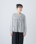 【かぐれ/kagure / URBAN RESEARCH】のピグメントダイピンタックブラウス 人気、トレンドファッション・服の通販 founy(ファニー) ファッション Fashion レディースファッション WOMEN トップス・カットソー Tops/Tshirt シャツ/ブラウス Shirts/Blouses 2025年 2025 2025春夏・S/S Ss,Spring/Summer,2025 おすすめ Recommend インド India ギャザー Gather チュニック Tunic バランス Balance レース Race エレガント 上品 Elegant 夏 Summer S/S・春夏 Ss・Spring/Summer 羽織 Haori 長袖 Long Sleeve thumbnail L.GRAY|ID: prp329100004537085 ipo3291000000032206727