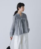 【かぐれ/kagure / URBAN RESEARCH】のピグメントダイピンタックブラウス 人気、トレンドファッション・服の通販 founy(ファニー) ファッション Fashion レディースファッション WOMEN トップス・カットソー Tops/Tshirt シャツ/ブラウス Shirts/Blouses 2025年 2025 2025春夏・S/S Ss,Spring/Summer,2025 おすすめ Recommend インド India ギャザー Gather チュニック Tunic バランス Balance レース Race エレガント 上品 Elegant 夏 Summer S/S・春夏 Ss・Spring/Summer 羽織 Haori 長袖 Long Sleeve thumbnail BLUE|ID: prp329100004537085 ipo3291000000032206728