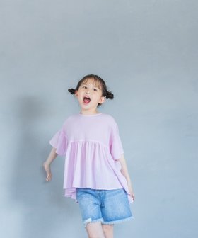 【ローリーズファーム/LOWRYS FARM / KIDS】のデニムショートパンツ 人気、トレンドファッション・服の通販 founy(ファニー) ファッション Fashion キッズファッション KIDS ボトムス Bottoms/Kids 夏 Summer 定番 Standard 春 Spring |ID:prp329100004537093