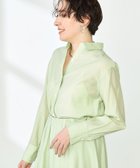 【ノーリーズ/NOLLEY'S】の《セットアップ対応》シアーローン2WAYシャツ イエローグリーン|ID: prp329100004537094 ipo3291000000032061050
