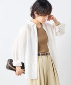 【ノーリーズ/NOLLEY'S】の《セットアップ対応》シアーローン2WAYシャツ ホワイト|ID: prp329100004537094 ipo3291000000032061052
