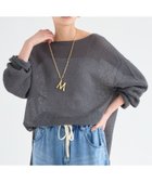 【バンヤードストーム/BARNYARDSTORM】のペーパーリラックスニット 人気、トレンドファッション・服の通販 founy(ファニー) ファッション Fashion レディースファッション WOMEN トップス・カットソー Tops/Tshirt ニット Knit Tops おすすめ Recommend スタイリッシュ Stylish スリット Slit デニム Denim トレンド Trend ワイド Wide thumbnail チャコール|ID: prp329100004537111 ipo3291000000032061196