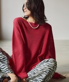 【バンヤードストーム/BARNYARDSTORM】のペーパーリラックスニット 人気、トレンドファッション・服の通販 founy(ファニー) ファッション Fashion レディースファッション WOMEN トップス・カットソー Tops/Tshirt ニット Knit Tops おすすめ Recommend スタイリッシュ Stylish スリット Slit デニム Denim トレンド Trend ワイド Wide thumbnail レッド|ID: prp329100004537111 ipo3291000000032061198