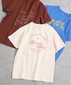 【スローブ イエナ/SLOBE IENA】のROAD TRIP ロゴプリントTEE ナチュラル|ID: prp329100004537136 ipo3291000000032539018