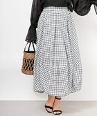 【アールピーエス/rps】のコクーンスカート 人気、トレンドファッション・服の通販 founy(ファニー) ファッション Fashion レディースファッション WOMEN スカート Skirt ガーリー Girly ギンガム Gingham チェック Check バルーン Balloon ミックス Mix リネン Linen ロング Long 再入荷 Restock/Back In Stock/Re Arrival 無地 Plain Color thumbnail グレー|ID: prp329100004537138 ipo3291000000032061386