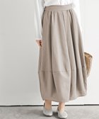 【アールピーエス/rps】のコクーンスカート 人気、トレンドファッション・服の通販 founy(ファニー) ファッション Fashion レディースファッション WOMEN スカート Skirt ガーリー Girly ギンガム Gingham チェック Check バルーン Balloon ミックス Mix リネン Linen ロング Long 再入荷 Restock/Back In Stock/Re Arrival 無地 Plain Color thumbnail グレージュ|ID: prp329100004537138 ipo3291000000032061391