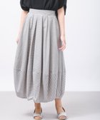 【アールピーエス/rps】のコクーンスカート 人気、トレンドファッション・服の通販 founy(ファニー) ファッション Fashion レディースファッション WOMEN スカート Skirt ガーリー Girly ギンガム Gingham チェック Check バルーン Balloon ミックス Mix リネン Linen ロング Long 再入荷 Restock/Back In Stock/Re Arrival 無地 Plain Color thumbnail ネイビー2|ID: prp329100004537138 ipo3291000000032061393