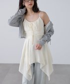 【フリーズマート/FREE'S MART】のイレヘムチュニックキャミワンピース 人気、トレンドファッション・服の通販 founy(ファニー) ファッション Fashion レディースファッション WOMEN ワンピース Dress キャミワンピース No Sleeve Dresses チュニック Tunic おすすめ Recommend イレヘム Ilehem ギャザー Gather シアー Sheer シャーリング Shirring デニム Denim トレンド Trend バランス Balance バレエ Ballet リボン Ribbon ワッシャー Washer thumbnail オフ|ID: prp329100004537564 ipo3291000000032252867