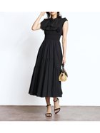 【ヴァン/Vin】のフリルティアードワンピース 人気、トレンドファッション・服の通販 founy(ファニー) ファッション Fashion レディースファッション Fashion for Women ワンピース Dresses おすすめ Recommended / Our Picks ギャザー Gathered, Ruffled シャーリング Shirring, Ruched フリル Frill, Ruffle ロマンティック Romantic, Feminine Style エレガント 上品 Elegant thumbnail ブラック|ID: prp329100004537582 ipo3291000000033350008