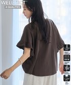【コーエン/COEN】の【UVカット・接触冷感】WELLTECT USAコットン フリルスリーブプルオーバー DK.BROWN|ID: prp329100004537620 ipo3291000000032207716