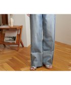 【ディスコート/Discoat】の【新サイズ追加/4サイズ展開】USコットンデニムロールアップパンツ 人気、トレンドファッション・服の通販 founy(ファニー) ファッション Fashion レディースファッション Fashion for Women パンツ Pants & Trousers ストレート Straight, Straight Cut デニム Denim, Jeans Material トレンド Trend, Trending Now ロールアップ Roll-Up, Cuffed Hem thumbnail サックスブルー|ID: prp329100004537626 ipo3291000000032715610
